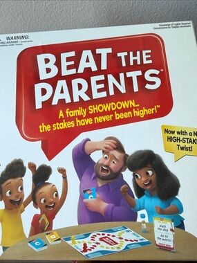 Beat The Parents Family Game Spin Master Game